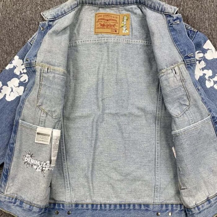 Jacket Denim Tears x Levi's Blue - Image 8