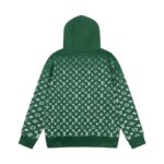 Hoodie Louis Vuitton LV Green Monogram Gradient - Image 2