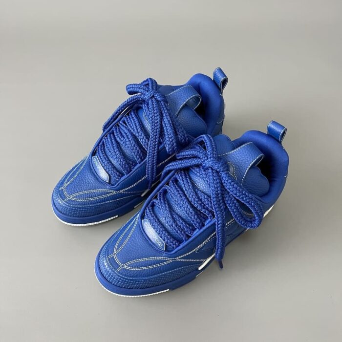 Louis Vuitton LV Skate Sneaker Blue - Image 8
