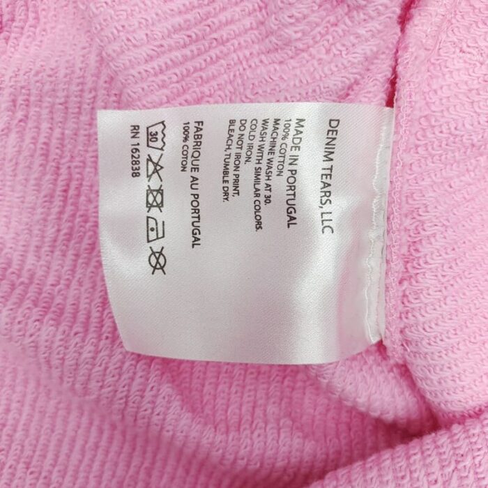 Shorts Denim Tears The Cotton Wreath Pink - Image 9