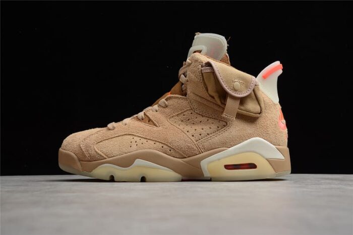 Air Jordan 6 Retro - Travis Scott "British Khaki" - Image 3