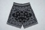 Amiri Bandana Crochet Basketball Shorts - Image 4