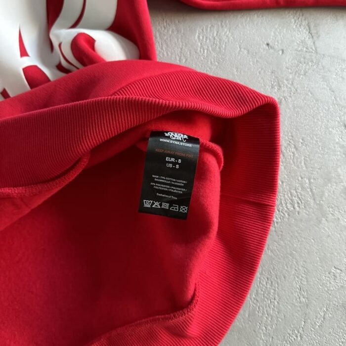 Set Team Syna Hood Twinset Red - Image 13