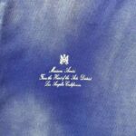 T-shirt Amiri Vintage Collegiate Blue - Image 6