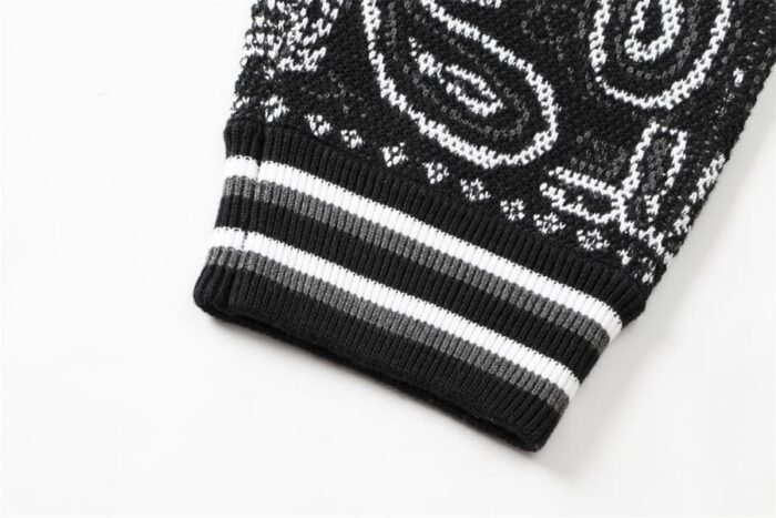 Amiri Bandana B-Ball Sweatpants 'BlackGrey' - Image 6