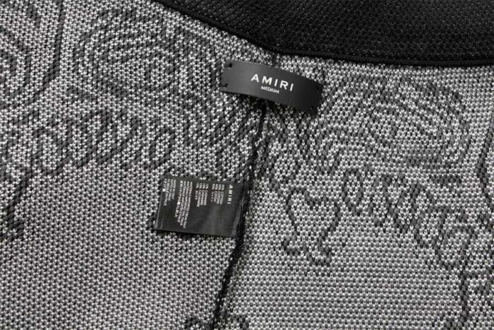 Amiri Bandana B-Ball Sweatpants 'BlackGrey' - Image 8