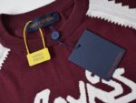 T-shirt Louis Vuitton Short-Sleeved Cotton Intarsia Crewneck - Image 8