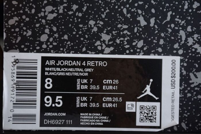 Air Jordan 4 Military Black - Image 14