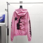 Hoodie Hellstar Brainwashed Without Brain Pink - Image 3