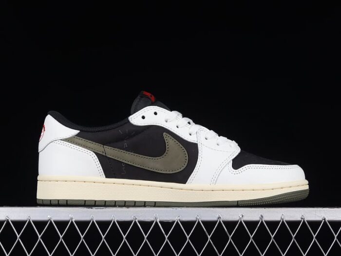 Travis Scott x Air Jordan 1 Low Olive - Image 3