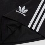 Shorts Balenciaga x Adidas Trefoil Logo Black BL006 - Image 5