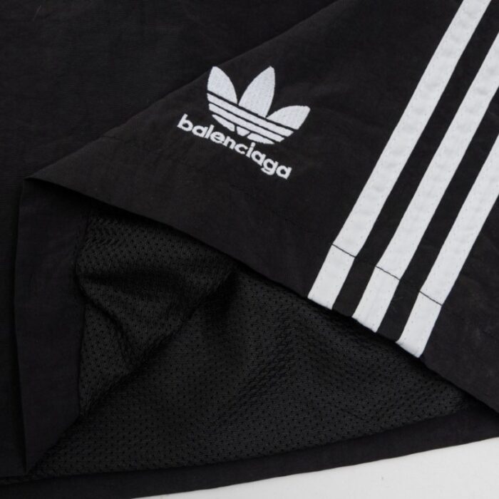 Shorts Balenciaga x Adidas Trefoil Logo Black BL006 - Image 5