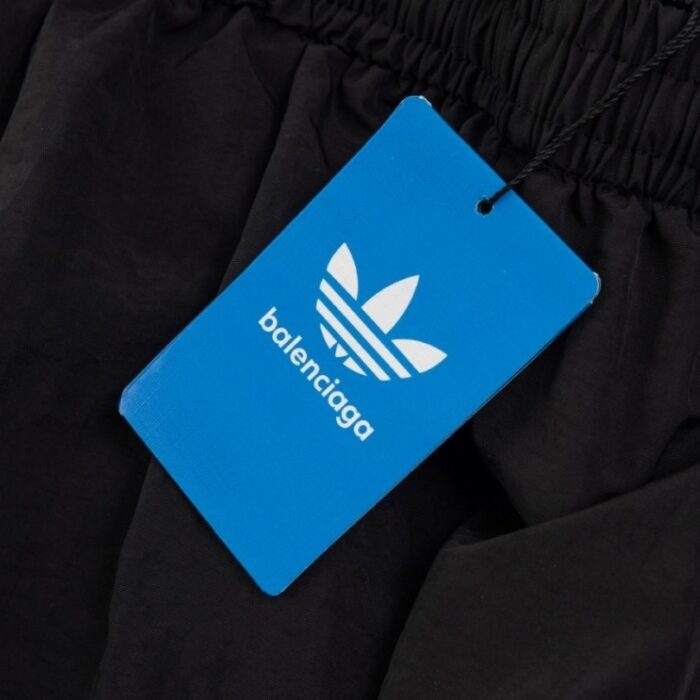 Shorts Balenciaga x Adidas Trefoil Logo Black BL006 - Image 7