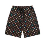 Set Louis Vuitton Monogram Multicolor Shirt and Shorts Set LV012 - Image 4