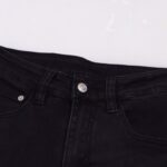 Jeans Balenciaga Logo Waistband Black BL030 - Image 4