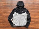 Jacket Nike Tech Fleece black e Gray - Image 4