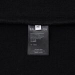Balenciaga Classic Logo Hoodie Black BL008 - Image 8