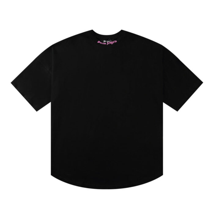 T-shirt Palm Angels Double Logo Oversized - Image 2