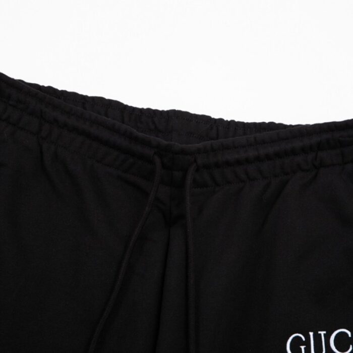 Shorts Gucci Stripe Logo Black GC055 - Image 5