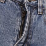Jeans Balenciaga Logo Vintage Blue BL018 - Image 5
