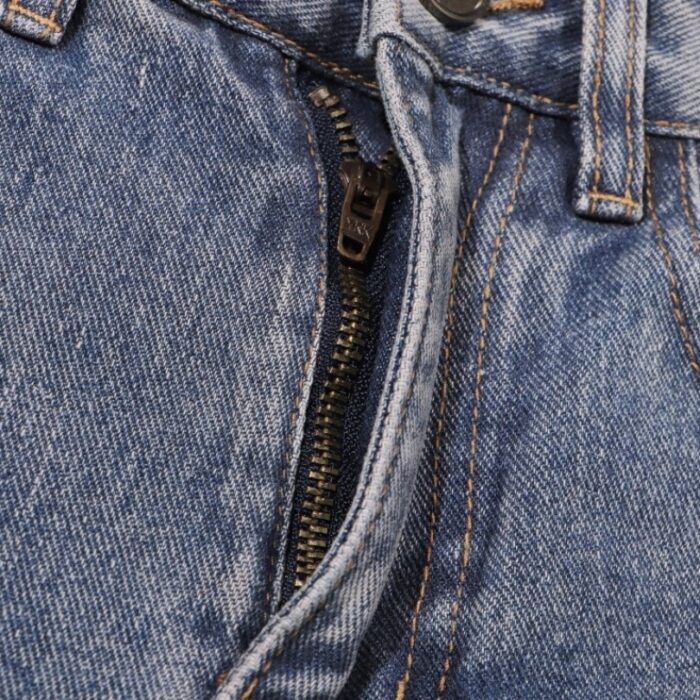 Jeans Balenciaga Logo Vintage Blue BL018 - Image 5