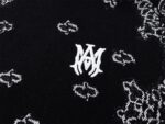 Amiri Bandana B-Ball Hoodie 'BlackGrey' - Image 4
