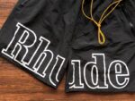 Rhude Logo Short 'Black' - Image 3