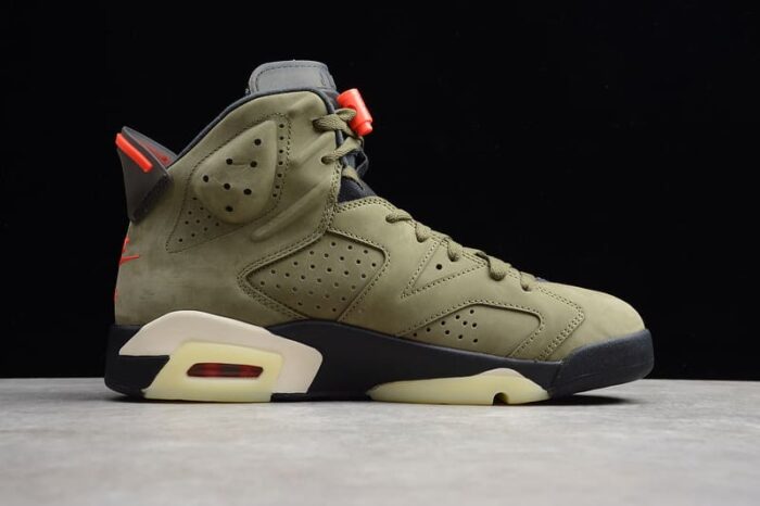 Air Jordan 6 Retro Travis Scott "Olive" - Image 5