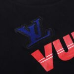 T-shirt Louis Vuitton x NBA Crossover Round Neck Printing - Image 5