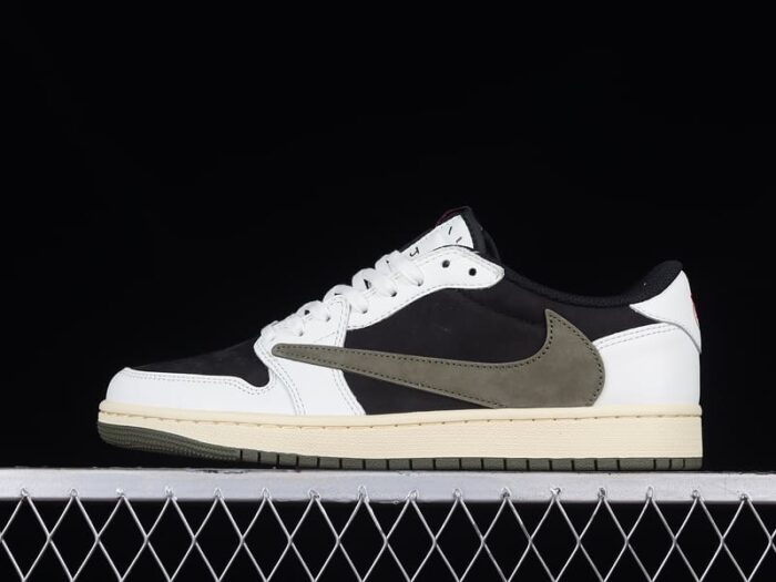 Travis Scott x Air Jordan 1 Low Olive - Image 2