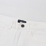 Jeans Balenciaga Logo Vintage White BL019 - Image 6