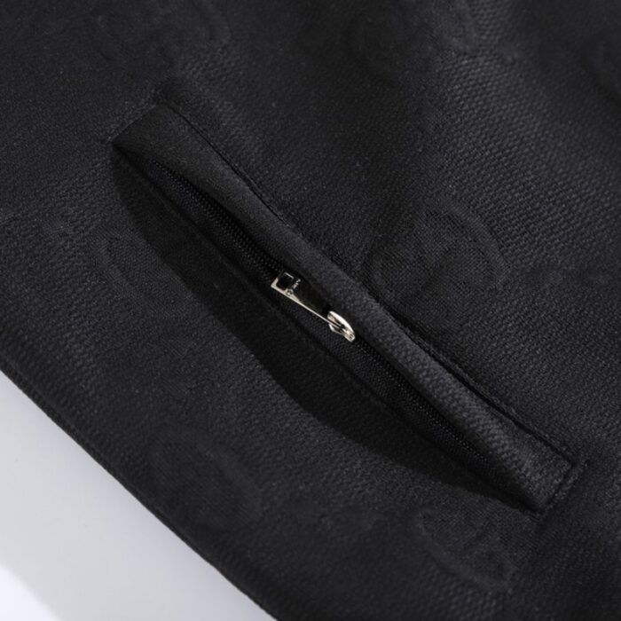 Track Jacket Gucci GG Stripes Black GC022 - Image 6