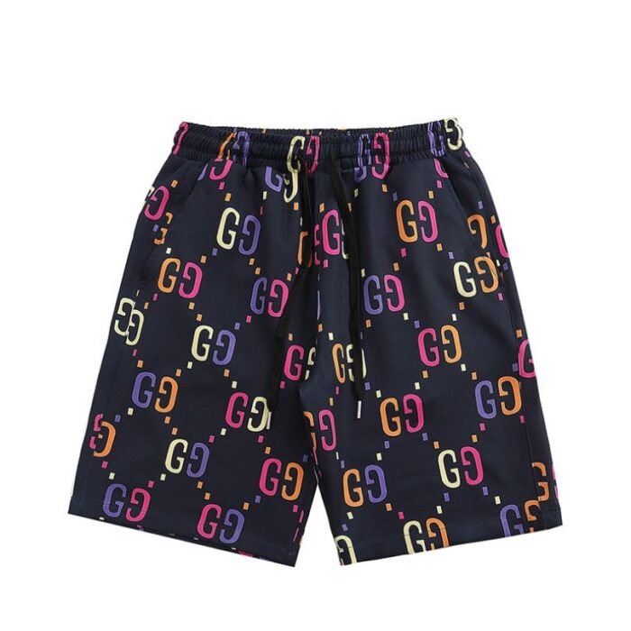 Set Gucci GG Multicolor Shirt and Shorts GC027 - Image 6