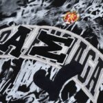 T-shirt Balenciaga Graffiti Black Oversized BL014 - Image 5