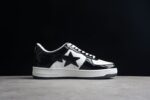 A Bathing Ape Bape Sta Low Black White - Image 4