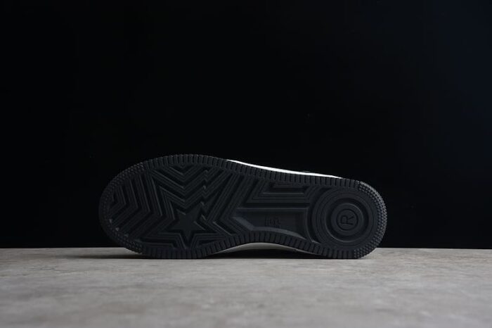 A Bathing Ape Bape Sta Low Black White - Image 9