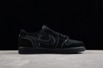 Travis Scott x Air Jordan 1 Low OG Triple Black - Image 5