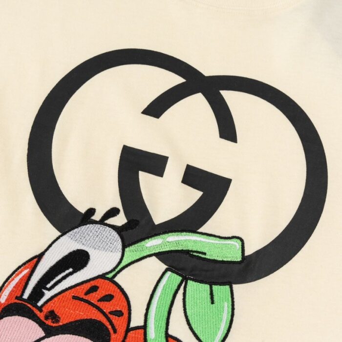 T-shirt Gucci GG Cherry White GC032 - Image 5