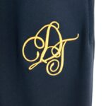 Tracksuit Denim Tears Monogram Black Gold Hoodie - Image 5