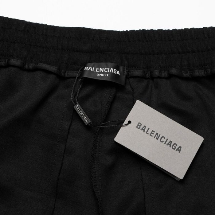 Shorts Balenciaga Logo Black BL020 - Image 6