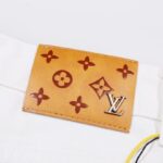 Jeans Louis Vuitton White Monogram Pocket Detailing LV003 - Image 6