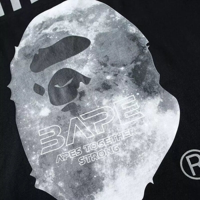 T-shirt BAPE Ape Head Moon - Image 6