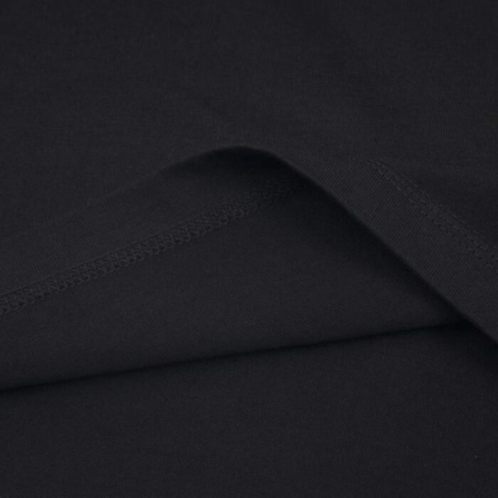 T-shirt Gucci Logo Black GC065 - Image 4