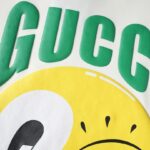 T-shirt Gucci Emoji Logo White GC012 - Image 5
