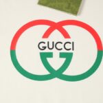 T-shirt Gucci Interlocking Logo White GC014 - Image 4
