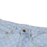 Jeans Louis Vuitton Monogram Light Wash Denim LV006 - Image 5