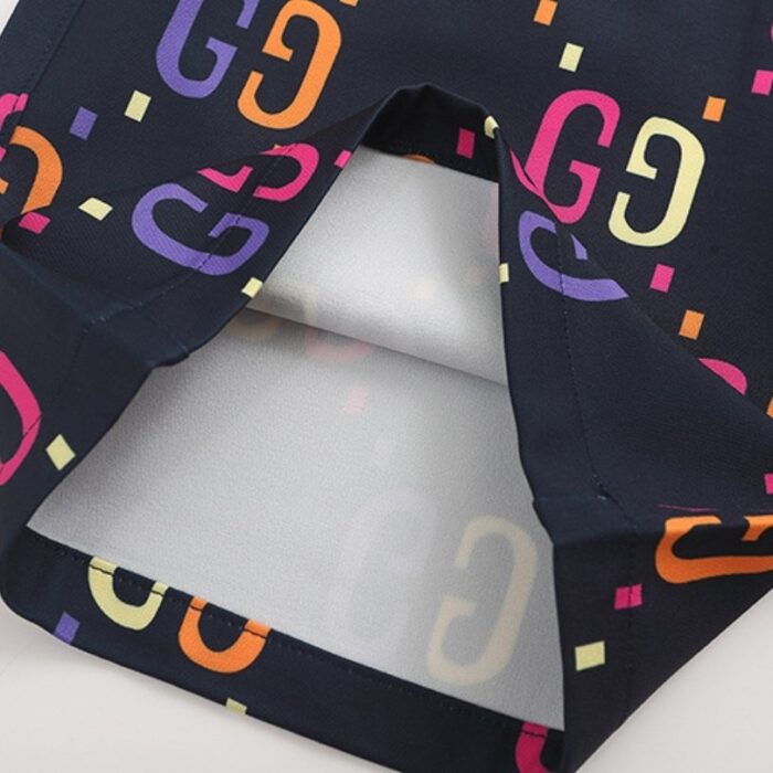 Set Gucci GG Multicolor Shirt and Shorts GC027 - Image 8