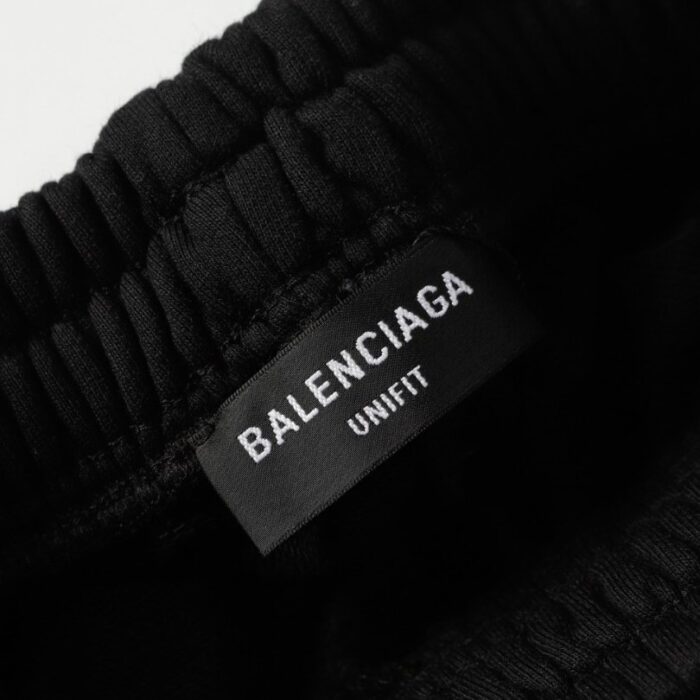 Shorts Balenciaga Logo Black BL022 - Image 7