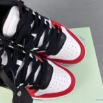 Off-White Out Of Office "OOO" Black White Red - Image 8