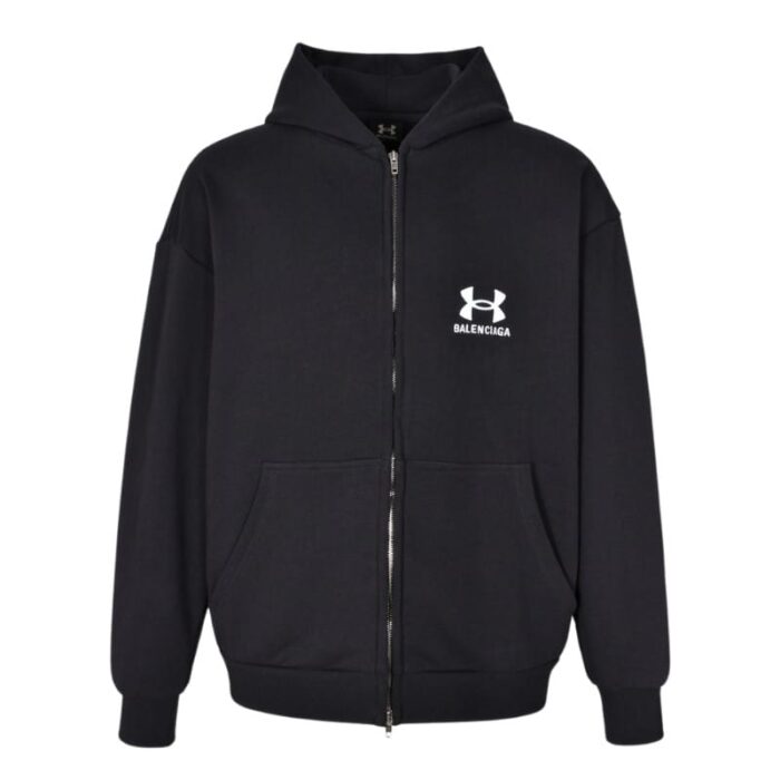 Set Balenciaga Logo Track Jacket and Hoodie BL078 - Image 3